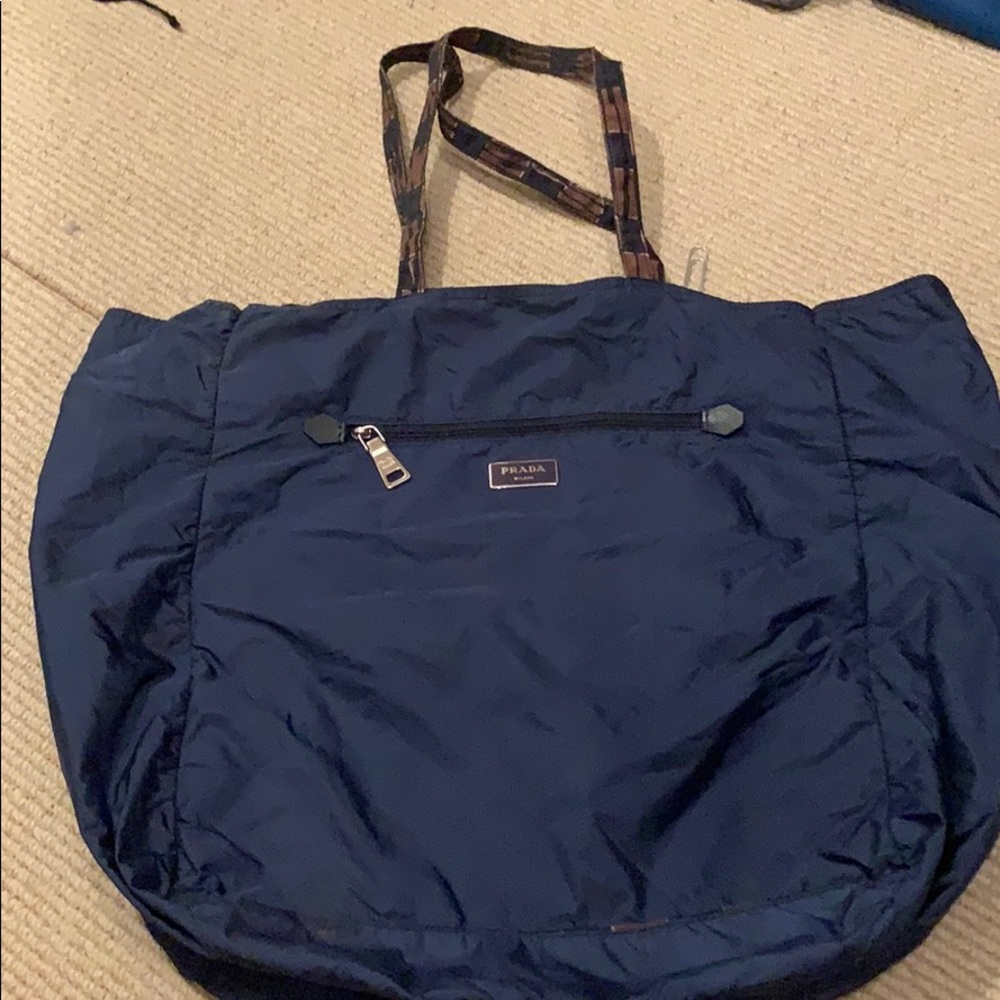 reversible Prada purse